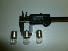 ACHTERLAMP  5W 15MM