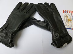 HANDSCHOENEN ZWART LEDER S TOT XXXXL